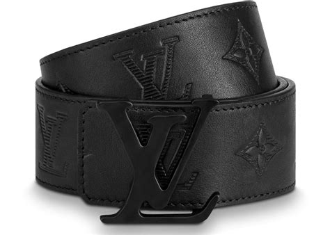 belt louis vuitton black|Louis Vuitton monogram belt black.